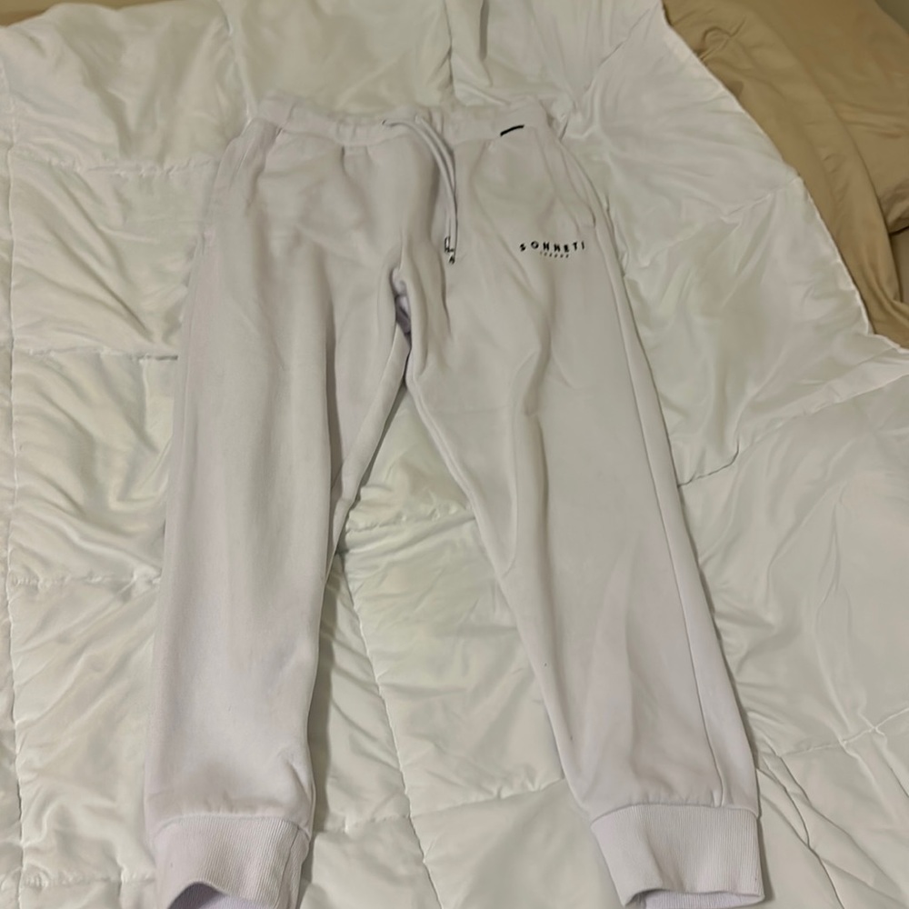 White Sonneti joggers